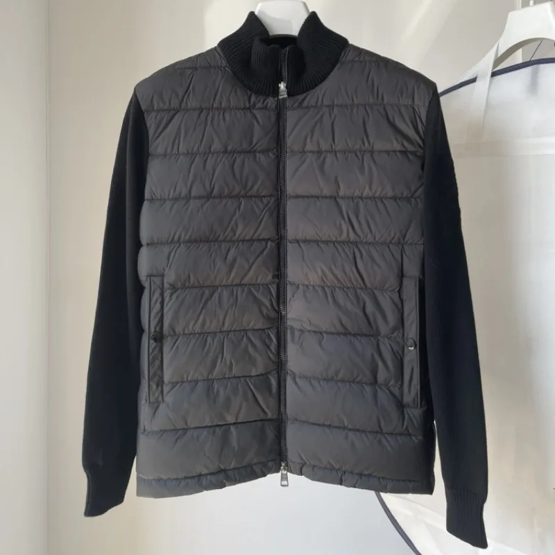 Autumn and winter male Stand collar knit splice Down feather cardigan Y2K Casual jacket warm Fashion clothing comfort male coat
Autumn and winter male Stand collar knit splice Down feather cardigan Y2K Casual jacket warm Fashion clothing comfort male coat