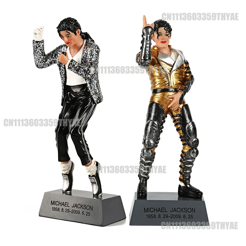Soul Singer Michael Jackson Action Figure Tiptoe Dance Resin Model Toys
Soul Singer Michael Jackson Action Figure Tiptoe Dance Resin Model Toys