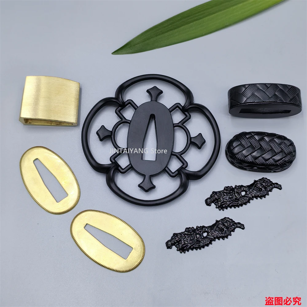 Очень красивый комплект, сплав Tsuba Fuchi Menuki Kashira, латунь, Habaki Seppas, аксессуары, японский меч, катана, фитинги «сделай сам», прокладка
Очень красивый комплект, сплав Tsuba Fuchi Menuki Kashira, латунь, Habaki Seppas, аксессуары, японский меч, катана, фитинги «сделай сам», прокладка