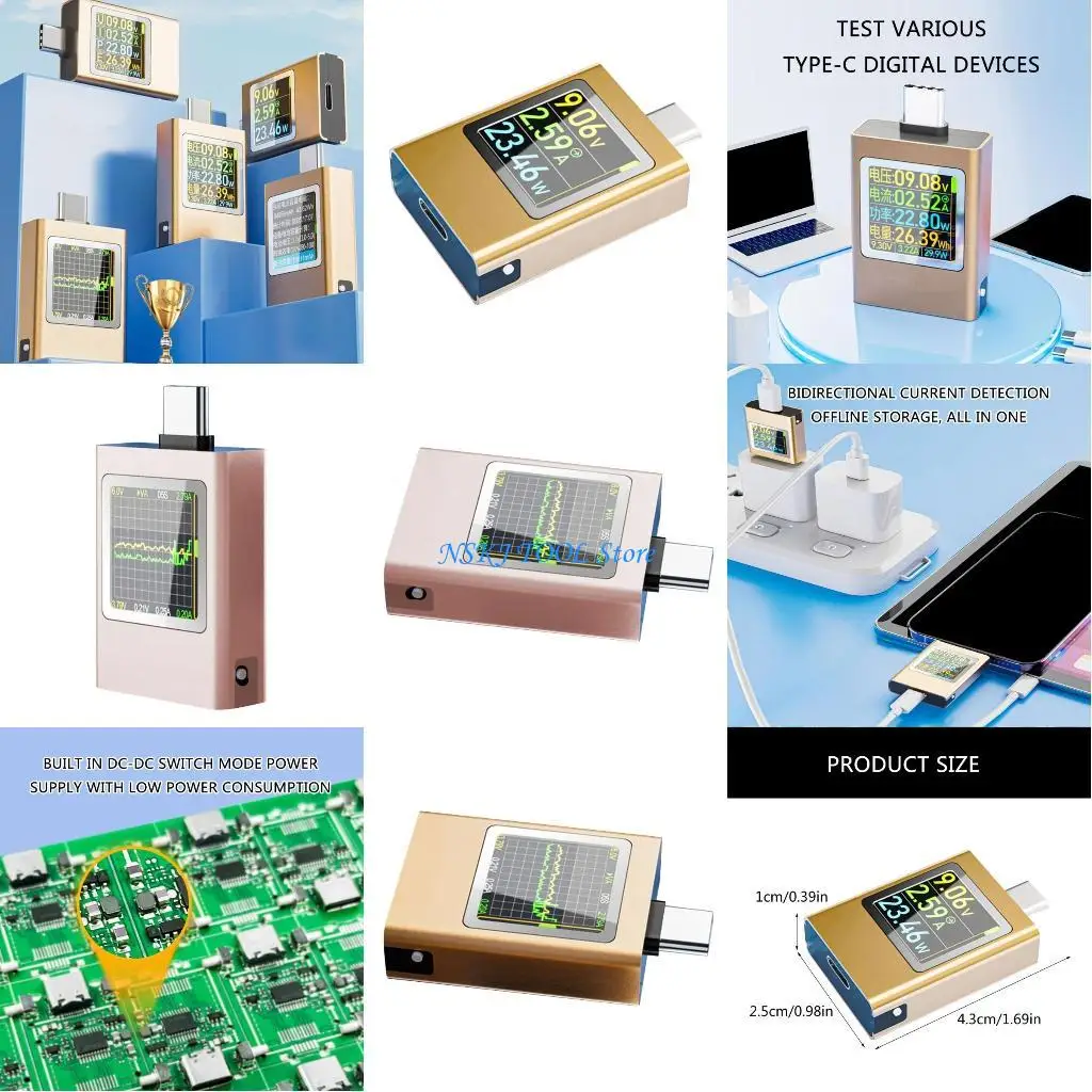 L8RC USB Wattage Current Detector Tester Current Testing Instrument For Safe Charging
L8RC USB Wattage Current Detector Tester Current Testing Instrument For Safe Charging
