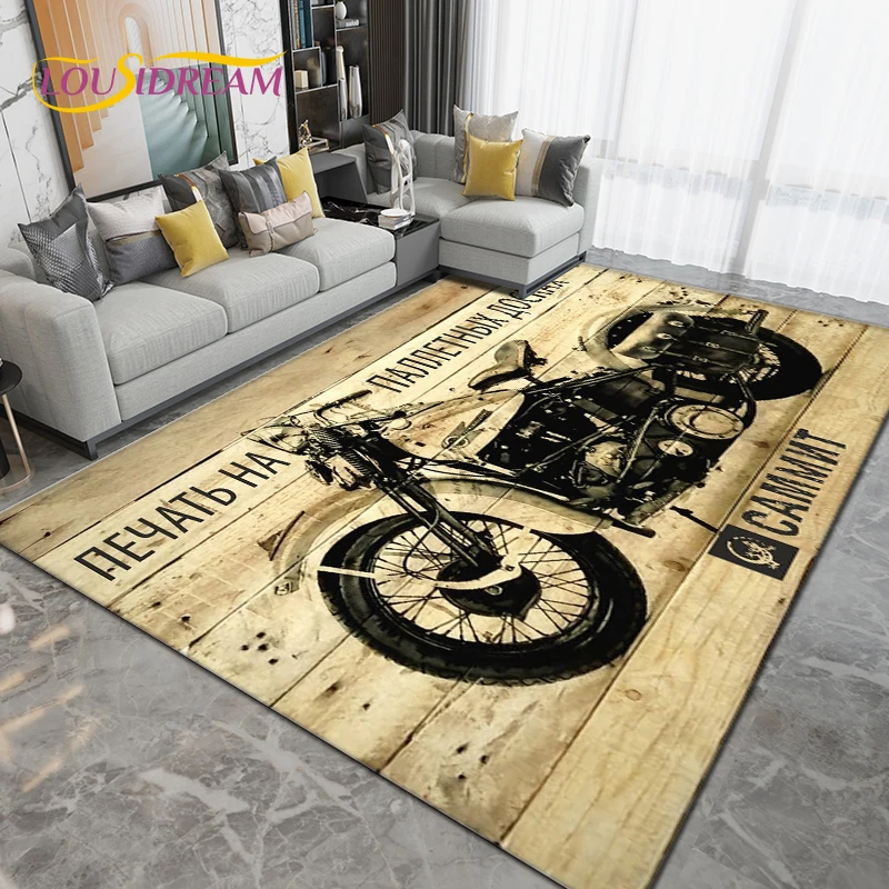 Retro Vintage Motorcycle Area Rug Large,Carpet Rug for Living Room Bedroom Sofa,Kitchen Bathroom Doormat Non-slip Floor Mat Gift
Retro Vintage Motorcycle Area Rug Large,Carpet Rug for Living Room Bedroom Sofa,Kitchen Bathroom Doormat Non-slip Floor Mat Gift