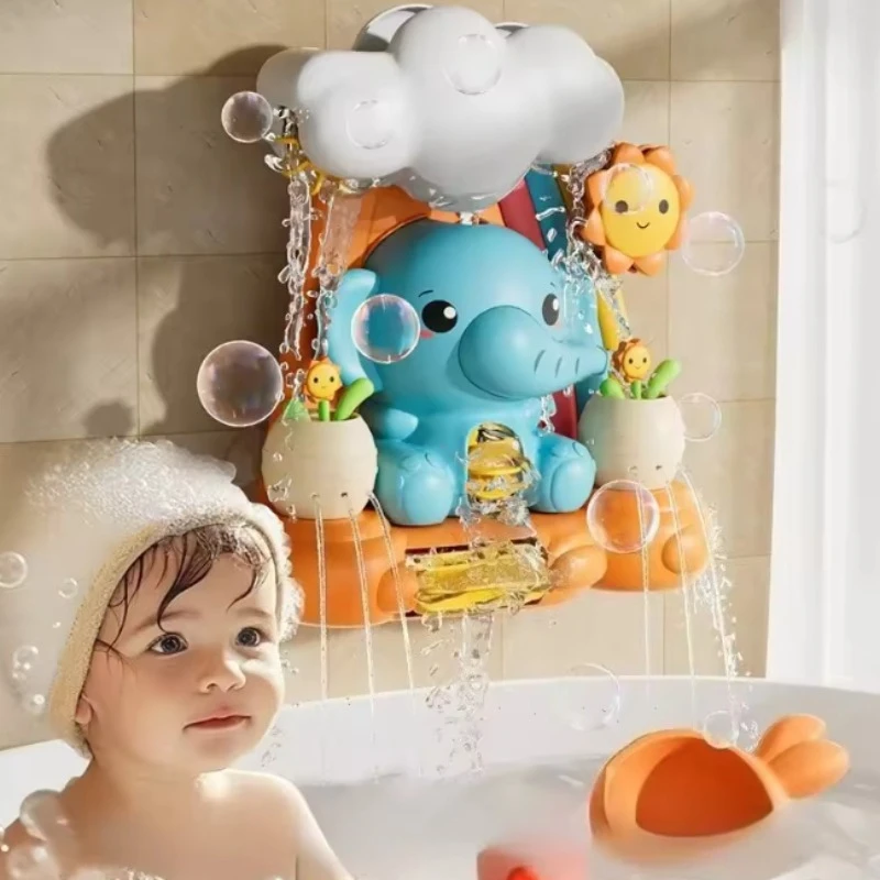 Children's Water Play Toys Elephant Water Wheel Turntable Bathroom Shower Boy and Girl Baby Bathing Toys Suction Cup in Kid Gift
Children's Water Play Toys Elephant Water Wheel Turntable Bathroom Shower Boy and Girl Baby Bathing Toys Suction Cup in Kid Gift