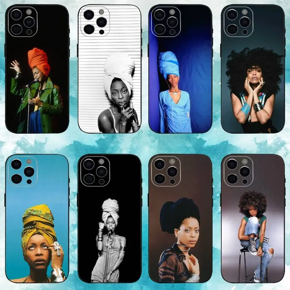 E-Erykah Badu Singer Phone Case For iPhone17,16,15,14,13,12,11 Plus,Pro Max Soft Black Cover
E-Erykah Badu Singer Phone Case For iPhone17,16,15,14,13,12,11 Plus,Pro Max Soft Black Cover