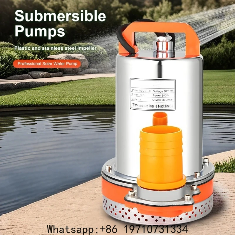 12V/24V DC Submersible Pumps 2 Inch Solar Water Pump High Head High Flow Solar Water Pump Home Vegetable Gardening Water Pump
12V/24V DC Submersible Pumps 2 Inch Solar Water Pump High Head High Flow Solar Water Pump Home Vegetable Gardening Water Pump