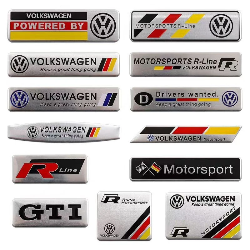 for Volkswagen POLO, New Sagitar Magotan CC, Tiguan Lingdu Metal logo scratch decorative sticker, modified car sticker
for Volkswagen POLO, New Sagitar Magotan CC, Tiguan Lingdu Metal logo scratch decorative sticker, modified car sticker