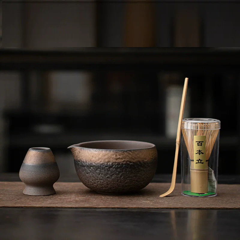 4PCS Japanese Matcha Whisk Stand Tea Ceremony Matcha Bowl Bamboo Whisk Grinder Brushes Tea Tools Holder Tea Accessories Teaware
4PCS Japanese Matcha Whisk Stand Tea Ceremony Matcha Bowl Bamboo Whisk Grinder Brushes Tea Tools Holder Tea Accessories Teaware