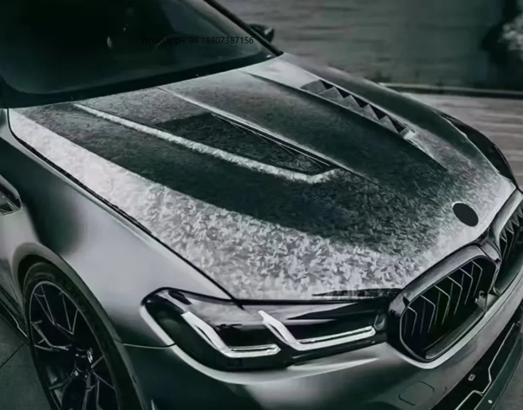 F90 M5 G30 High Quality Carbon Fiber MBJ Style Engine Cover forBMW 5 Series F90 M5 G30 G3
F90 M5 G30 High Quality Carbon Fiber MBJ Style Engine Cover forBMW 5 Series F90 M5 G30 G3