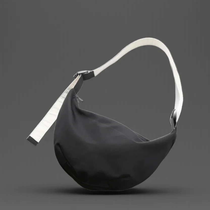 Solid Hobos Crossbody Bag for Men Large Capacity Oxford Waterproof Half Moon Belt Bag Fashion All-match Men One Shoulder Bag
Solid Hobos Crossbody Bag for Men Large Capacity Oxford Waterproof Half Moon Belt Bag Fashion All-match Men One Shoulder Bag