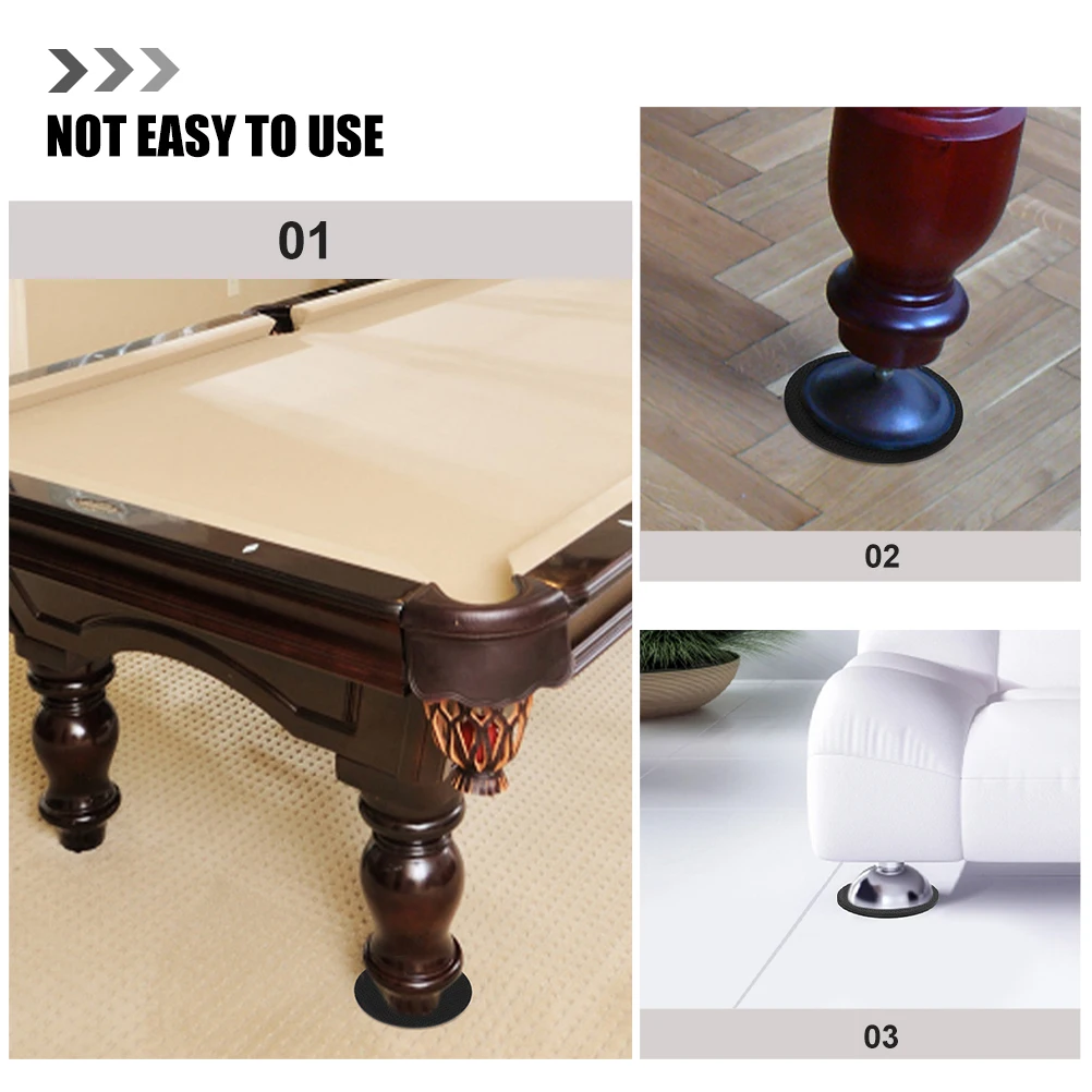 8pcs Billiards Table Foot Pads Adjustable Leveling Shims Eva Floor Protectors For Pool Tables Workbenches Shelving Units Durable 
8pcs Billiards Table Foot Pads Adjustable Leveling Shims Eva Floor Protectors For Pool Tables Workbenches Shelving Units Durable