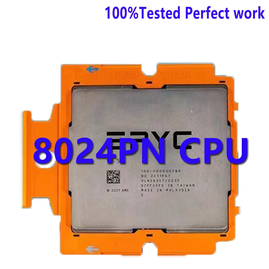 EPYC 8024PN CPU Version 8C/8T 3.0GHZ Cache TDP SP5 Socket Server Processor For Gygabyte MZ73-LM1 Motherboard
EPYC 8024PN CPU Version 8C/8T 3.0GHZ Cache TDP SP5 Socket Server Processor For Gygabyte MZ73-LM1 Motherboard