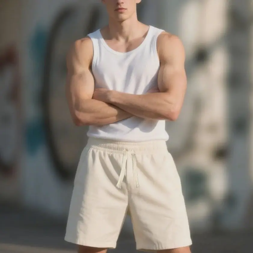 Fashion Shorts Men Comfortable Elastic Waist Clothing Breathable Short Trousers Sporty Loose Fit Running Five Inches Sweatpants
Fashion Shorts Men Comfortable Elastic Waist Clothing Breathable Short Trousers Sporty Loose Fit Running Five Inches Sweatpants
