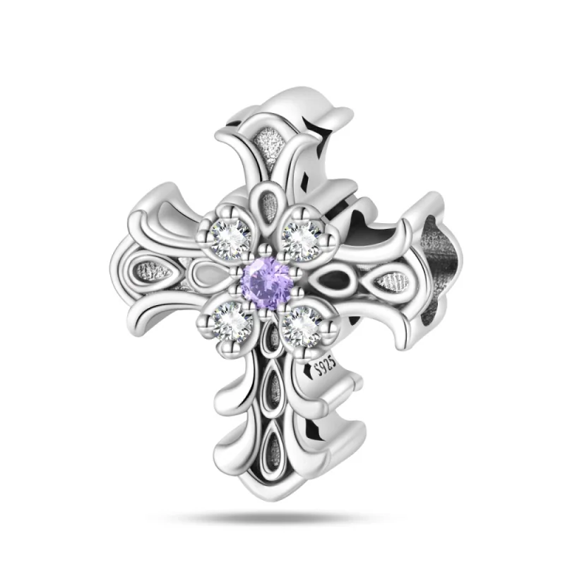 925 Sterling Silver Romantic Classical Cross Charms Beads Zircon Dangle Fit 3mm Original Bracelet DIY Women Party Jewelry Gift
925 Sterling Silver Romantic Classical Cross Charms Beads Zircon Dangle Fit 3mm Original Bracelet DIY Women Party Jewelry Gift
