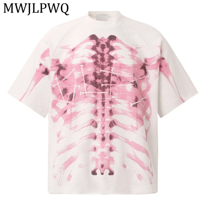 MWJLPWQ American Gothic Print Short-Sleeve T-shirts For Men And Women Loose Fit Texture High Street Fashion Dark Style Top 16314
MWJLPWQ American Gothic Print Short-Sleeve T-shirts For Men And Women Loose Fit Texture High Street Fashion Dark Style Top 16314