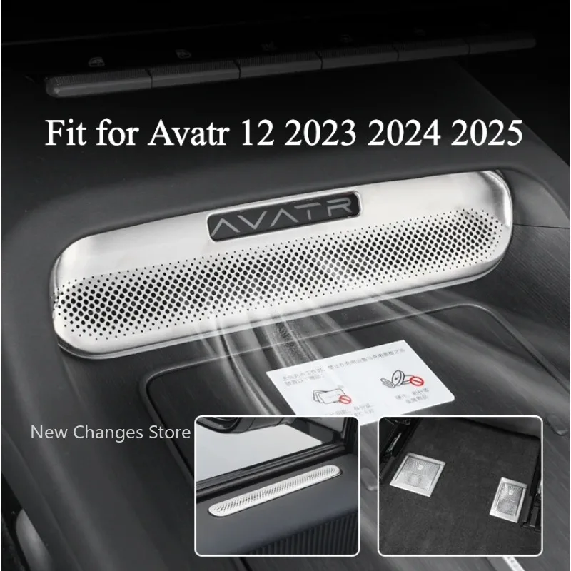 For Avatr 12 2023 2024 2025 Car Styling Center Air Vent Frame Door Dust Protection Cover Speaker Patches Cover Auto Accessories
For Avatr 12 2023 2024 2025 Car Styling Center Air Vent Frame Door Dust Protection Cover Speaker Patches Cover Auto Accessories