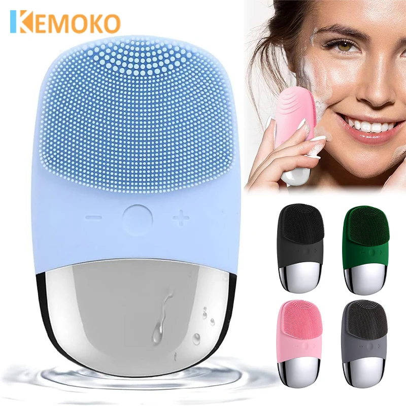 Silicone Electric Face Cleansing Brush Ultrasonic Washing Device Deep Pore Cleaning Vibration Massage Face Skin Care Brush Tool
Silicone Electric Face Cleansing Brush Ultrasonic Washing Device Deep Pore Cleaning Vibration Massage Face Skin Care Brush Tool