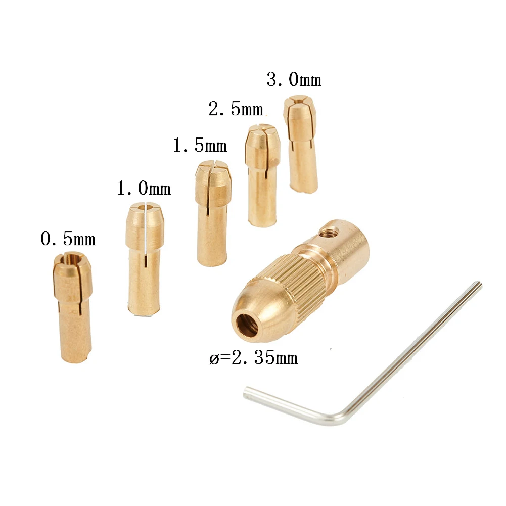Accessory Drill Chuck Set Practical Top Nice Power Tools Workshop Drill Collet Hard Mini hard mini 0.5-3mm Copper
Accessory Drill Chuck Set Practical Top Nice Power Tools Workshop Drill Collet Hard Mini hard mini 0.5-3mm Copper