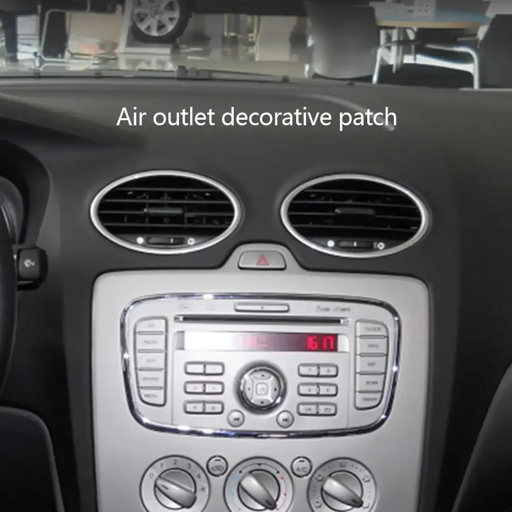 1PC/4Pcs Car Air Conditioning Trim Outlet Decoration Circle Ring Sticker For Ford Focus 2 MK2 2005-2013 Auto Accessories
1PC/4Pcs Car Air Conditioning Trim Outlet Decoration Circle Ring Sticker For Ford Focus 2 MK2 2005-2013 Auto Accessories