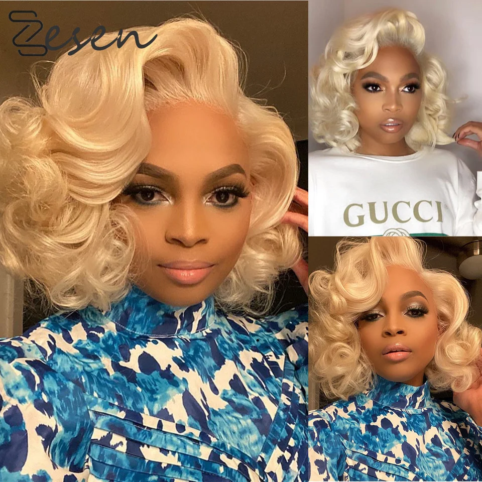 Body Wave Synthetic Lace Front Wig For Women High Temperature Fiber Wavy 613 White Blonde Short Bob Cosplay Part Daily Wear
Body Wave Synthetic Lace Front Wig For Women High Temperature Fiber Wavy 613 White Blonde Short Bob Cosplay Part Daily Wear