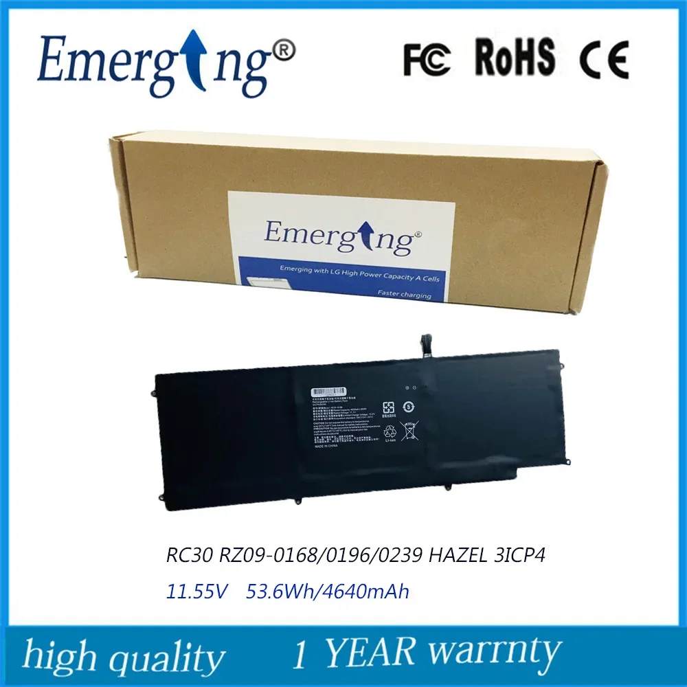 11.4V 45WH New Laptop Battery RC30-0196 RZ09-0196 For RAZER Blade Stealth 2016 v2 i7-7500U RZ09-0239 RZ09-01
11.4V 45WH New Laptop Battery RC30-0196 RZ09-0196 For RAZER Blade Stealth 2016 v2 i7-7500U RZ09-0239 RZ09-01