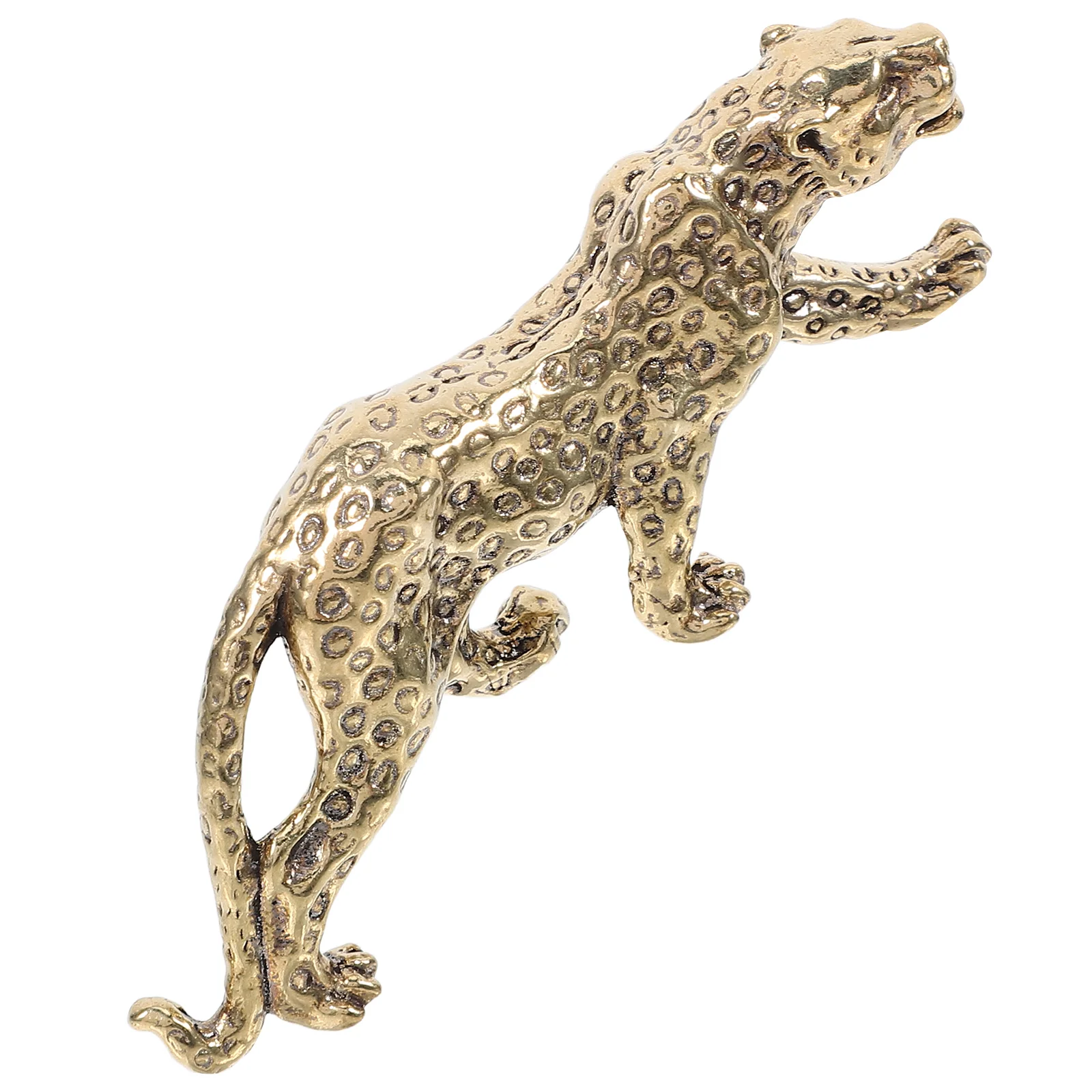 Brass Leopard Ornament Vintage Toys The Animal Craft Figurine Decor Sculpture Office
Brass Leopard Ornament Vintage Toys The Animal Craft Figurine Decor Sculpture Office