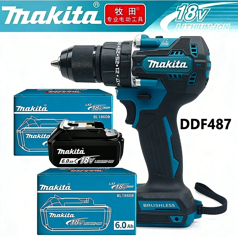 Оригинальный литиевый аккумулятор Makita 6 Ач для Makita 18 В (BL1830B, BL1850B, BL1850, BL1840, BL1860, BL1815) – сменная батарея
Оригинальный литиевый аккумулятор Makita 6 Ач для Makita 18 В (BL1830B, BL1850B, BL1850, BL1840, BL1860, BL1815) – сменная батарея