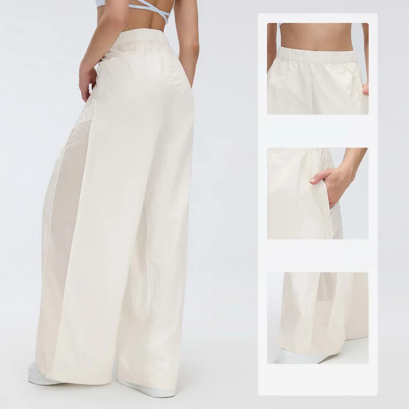 Women's High Waist Slim Casual Pants, Spring Summer Thin Loose Straight Wide Leg Sports Trousers
Women's High Waist Slim Casual Pants, Spring Summer Thin Loose Straight Wide Leg Sports Trousers