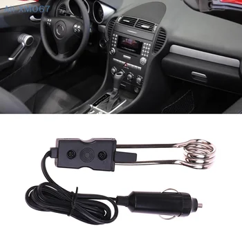 New 12/24V Mini Portable Electric Car Instant Water Heater EU UK Plug For Travel