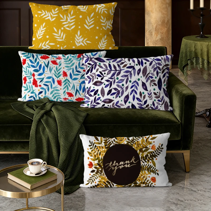 Floral & Thank You Print Lumbar Pillow Covers Suitable For Sofa Bedroom Car Pillow Cover Cushion Rectangular Back Cushion
Floral & Thank You Print Lumbar Pillow Covers Suitable For Sofa Bedroom Car Pillow Cover Cushion Rectangular Back Cushion