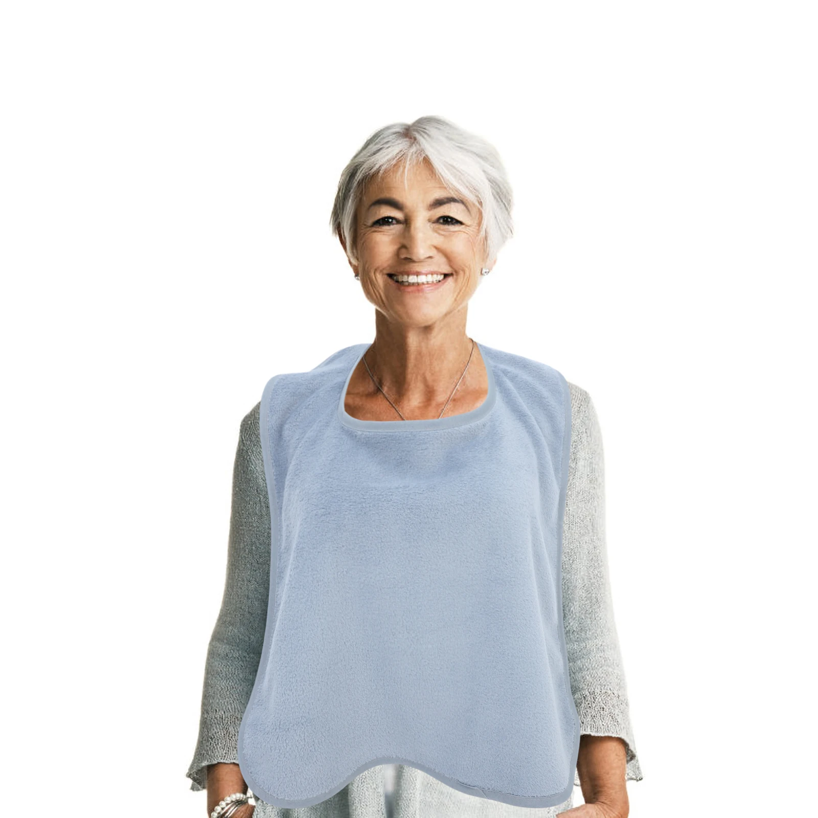Thermal Adult Bibs Reversible Elderly Disabled Eating Protection Soft Warmth Polyester Washable Two Sides Bib For Women Men
Thermal Adult Bibs Reversible Elderly Disabled Eating Protection Soft Warmth Polyester Washable Two Sides Bib For Women Men