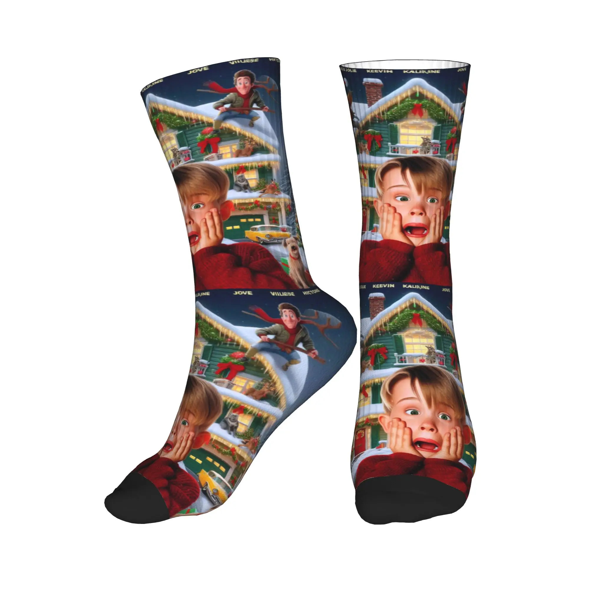All Seasons Home - Comedy Film Home Alone Funny Sport Middle Tube Socks Super Soft Crew Socks Hip Hop Stockings for Men Women
All Seasons Home - Comedy Film Home Alone Funny Sport Middle Tube Socks Super Soft Crew Socks Hip Hop Stockings for Men Women