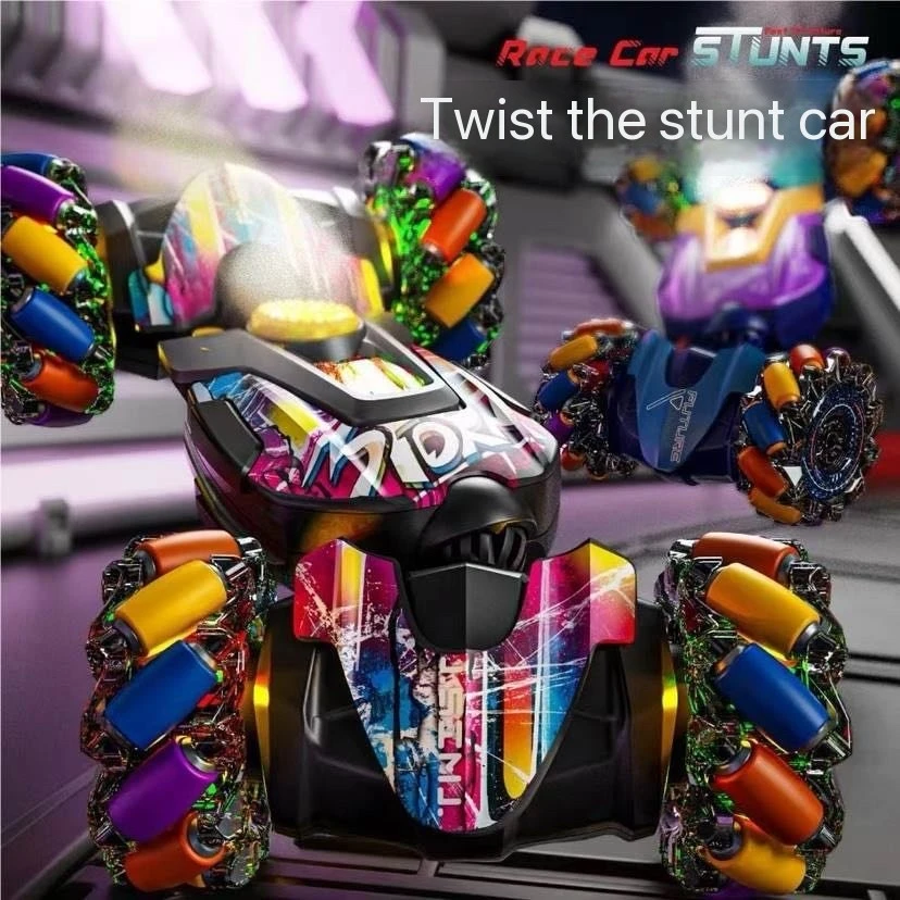 2.4GRC car toy spray twisting stunt remote control car SRC toy children adult remote control motorcycle
2.4GRC car toy spray twisting stunt remote control car SRC toy children adult remote control motorcycle