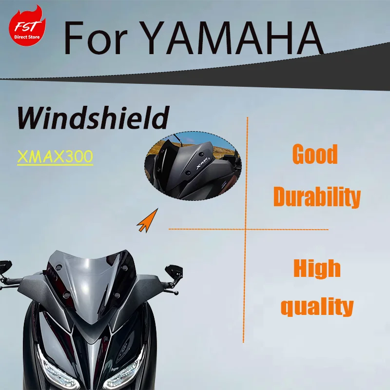 Sport Style Windscreen Visor for Yamaha XMAX 300 (OEM Look), XMAX Modified Front Small Windshield
Sport Style Windscreen Visor for Yamaha XMAX 300 (OEM Look), XMAX Modified Front Small Windshield