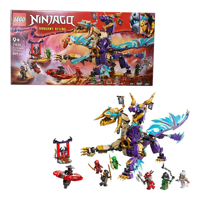 Lego 71836 Focuses on Shenlong Tianwan Ninjago Series 2025 New Building Toy Building Blocks
Lego 71836 Focuses on Shenlong Tianwan Ninjago Series 2025 New Building Toy Building Blocks