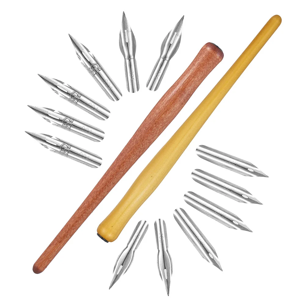 Solid Wood Dip Pen Exquisite Calligraphy Drawing Lightweight Elegant Stainless Steel Novelty
Solid Wood Dip Pen Exquisite Calligraphy Drawing Lightweight Elegant Stainless Steel Novelty