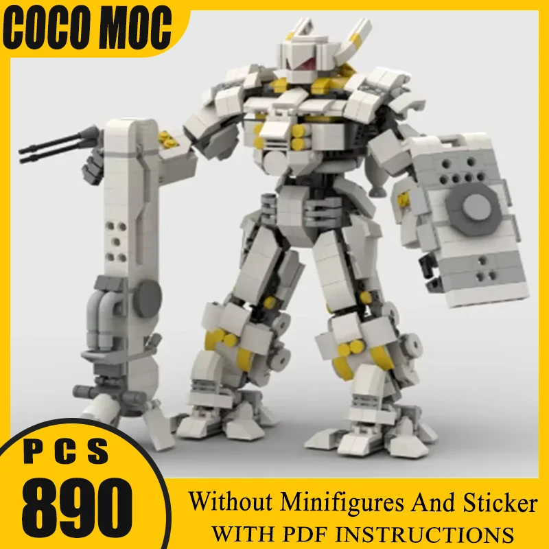 Технология White Knight Mecha, модульные блоки, военная боевая меховая модель Moc, строительные кирпичи, подарок, рождественские игрушки, наборы «сделай сам», сборка
Технология White Knight Mecha, модульные блоки, военная боевая меховая модель Moc, строительные кирпичи, подарок, рождественские игрушки, наборы «сделай сам», сборка