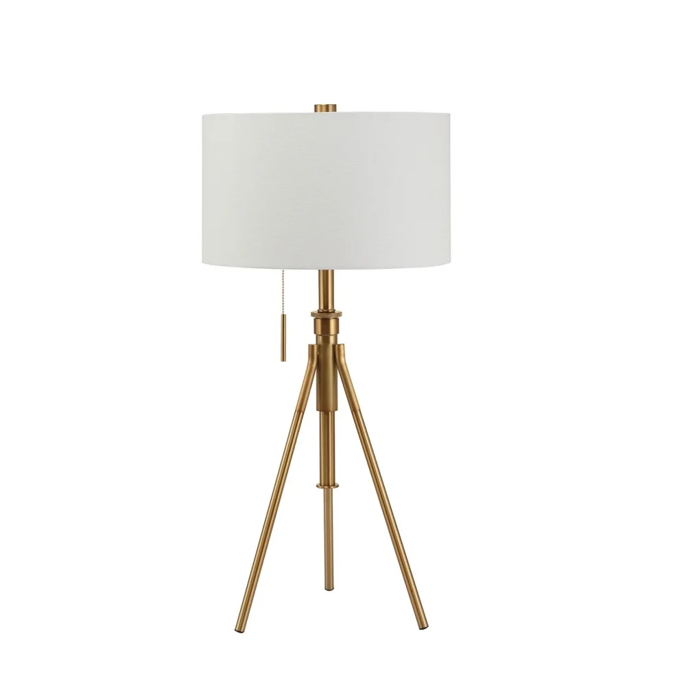 Винтажный напольный светильник с золотистыми ножками-треногами, уникальный выключатель, высота 32 дюйма
Винтажный напольный светильник с золотистыми ножками-треногами, уникальный выключатель, высота 32 дюйма