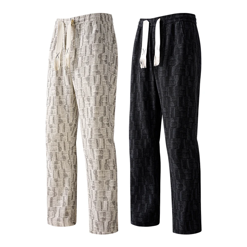 High Street Wide Leg Sports Pants Summer American Retro Casual Pants Men's Spring and Autumn Loose Straight Leg Knitted Pants
High Street Wide Leg Sports Pants Summer American Retro Casual Pants Men's Spring and Autumn Loose Straight Leg Knitted Pants