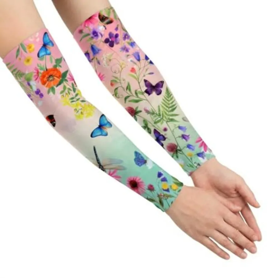Cooling Arm Sleeves for Women, UPF 50+ Sun Protection Ice Silk Gardening Covers for Yard Work
Cooling Arm Sleeves for Women, UPF 50+ Sun Protection Ice Silk Gardening Covers for Yard Work