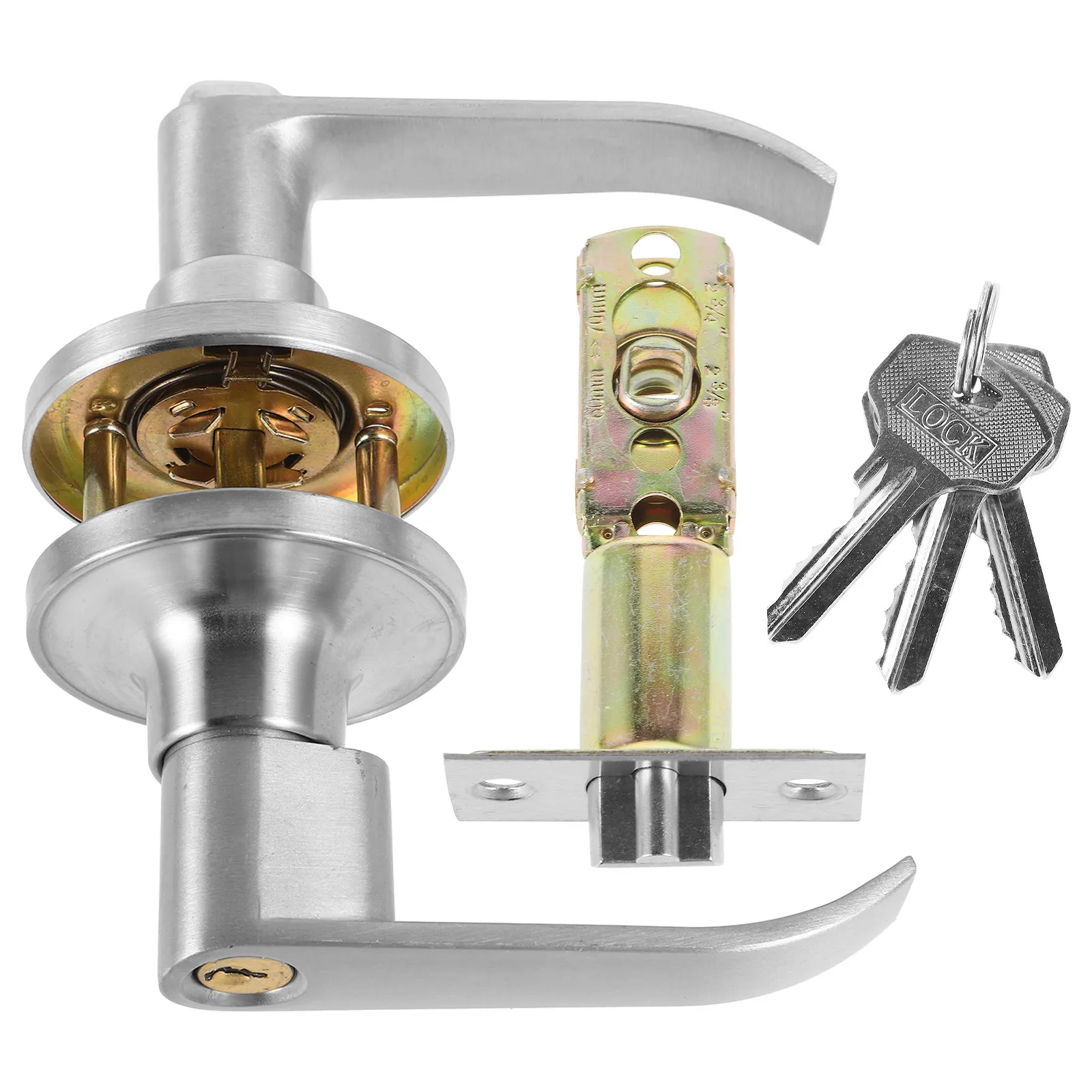 Door Lock Bedroom Handle Locks for Bedrooms Bathroom Silver Latch Apartment Handles with
Door Lock Bedroom Handle Locks for Bedrooms Bathroom Silver Latch Apartment Handles with