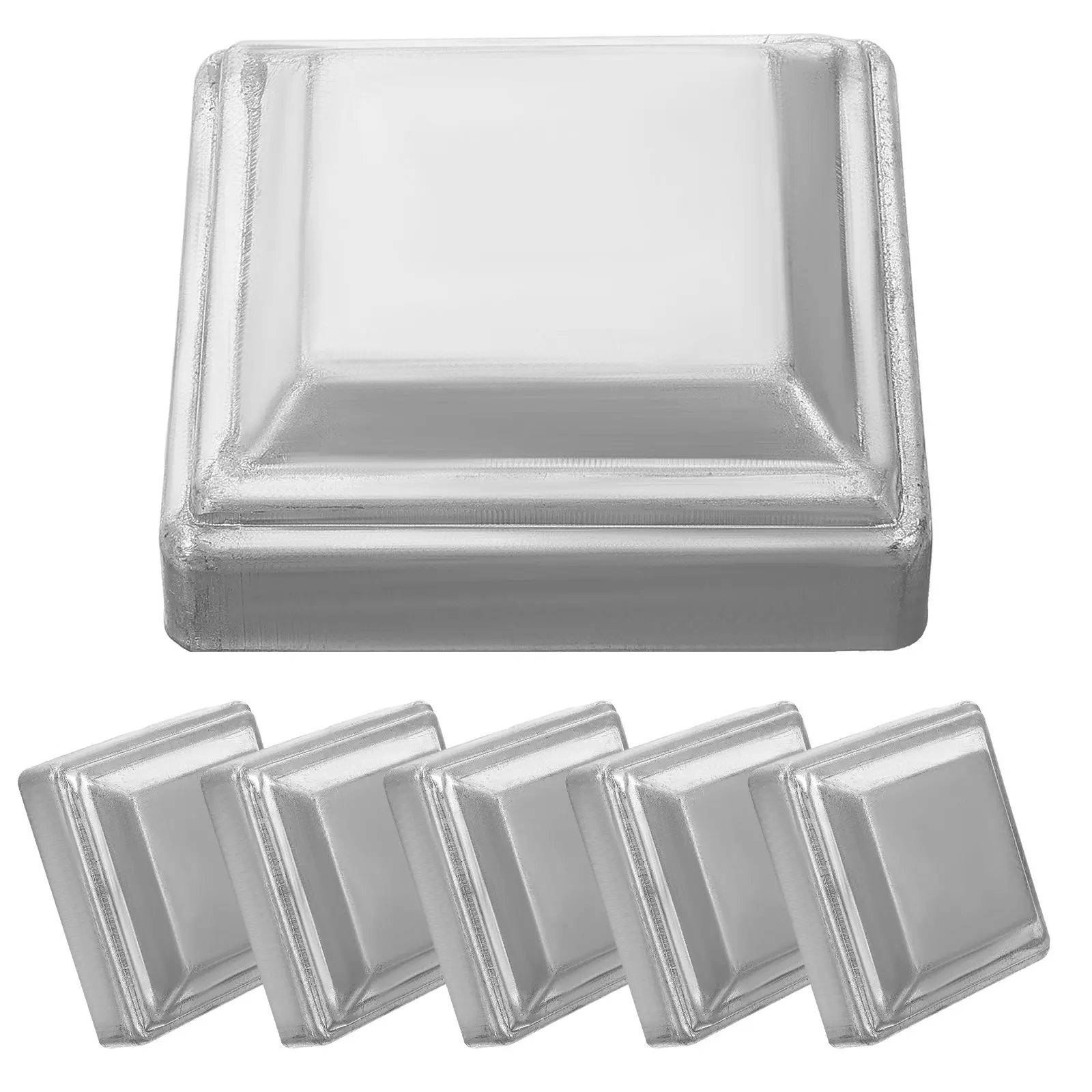 6 Pcs Square Tube Cap 80x80 Fence Post Covers Iron Column Cover Guardrail Caps Metal Fence Parts Replacement Finials Sturdy
6 Pcs Square Tube Cap 80x80 Fence Post Covers Iron Column Cover Guardrail Caps Metal Fence Parts Replacement Finials Sturdy