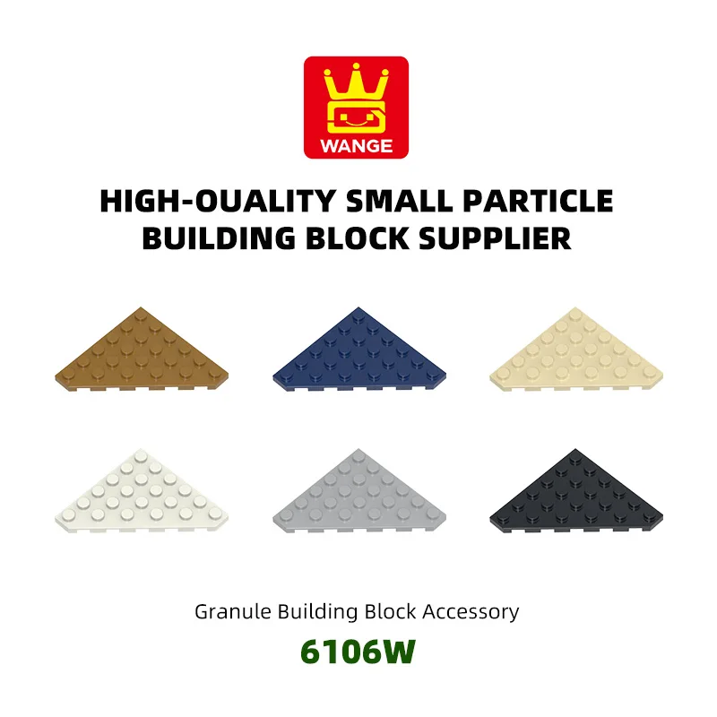 WANGE 26Pcs/Lot 6106W Short pentagonal chamfer with 21 holes Loose parts Compatible with Building Blocks Toy Assembly Storage
WANGE 26Pcs/Lot 6106W Short pentagonal chamfer with 21 holes Loose parts Compatible with Building Blocks Toy Assembly Storage