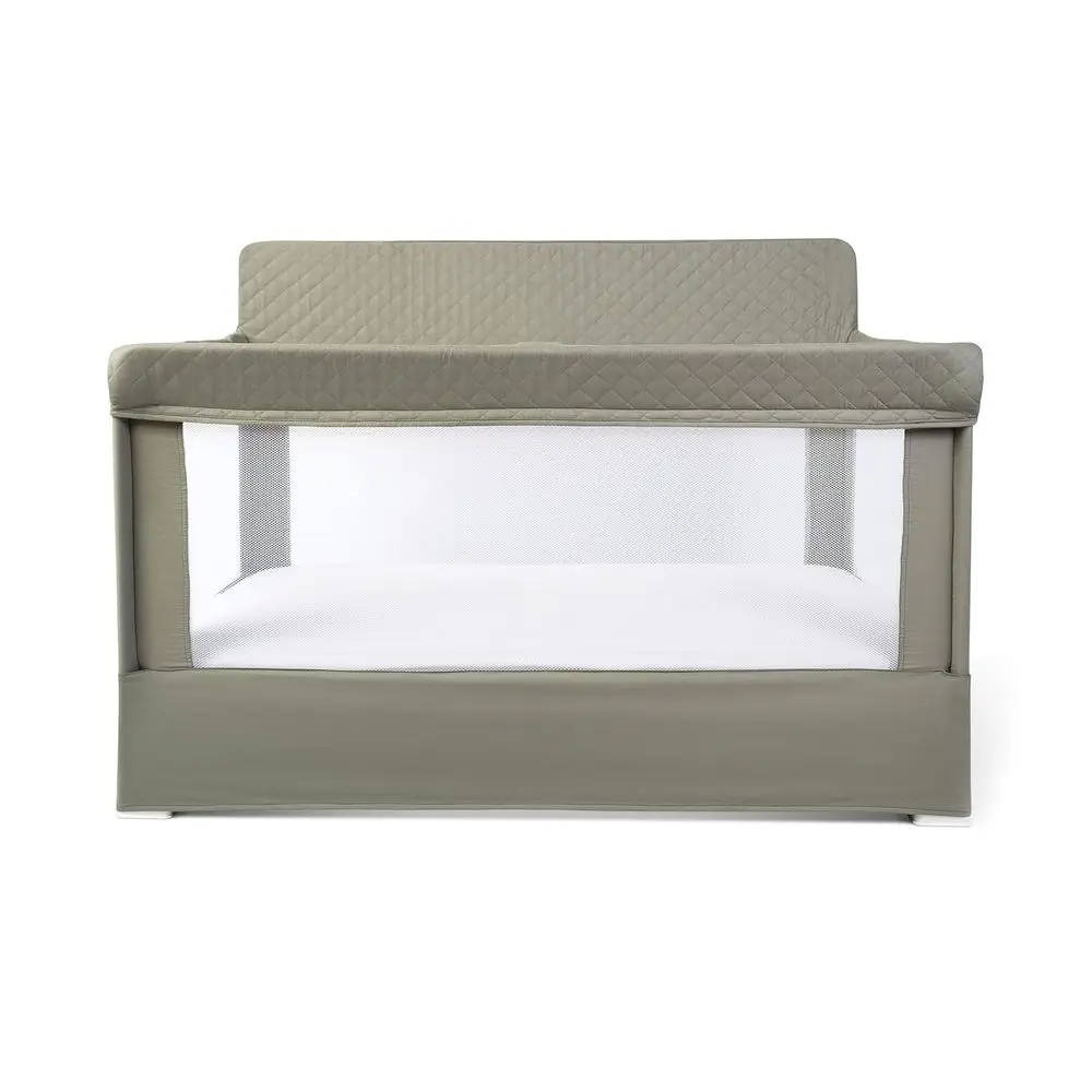 Breathable Mesh Crib for Baby | Tool-Free Assembly | 100% Organic Cotton Fabric | Sage Color
Breathable Mesh Crib for Baby | Tool-Free Assembly | 100% Organic Cotton Fabric | Sage Color