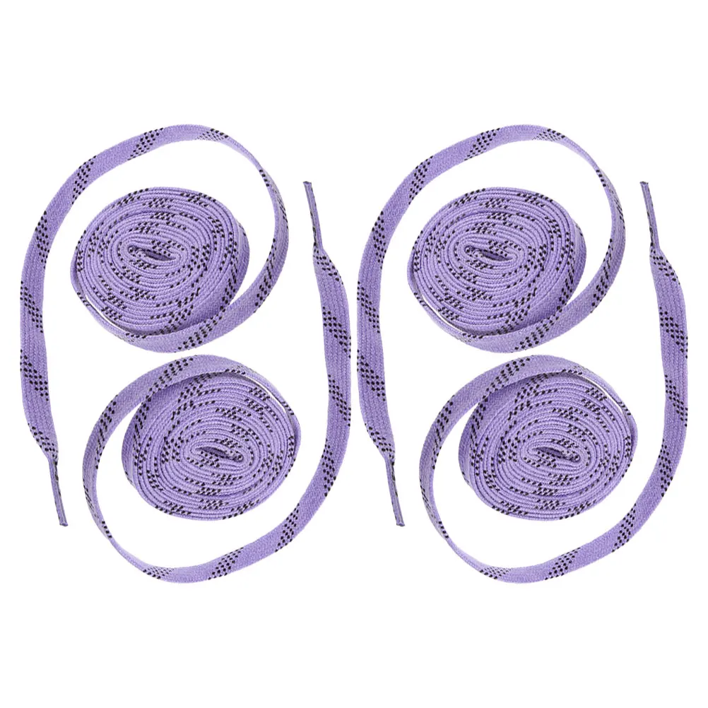 2Pairs Hockey Skate Laces Waxed Flat Shoelaces Wear-Resistant Strong Braided Design Ideal for Ice Hockey Skates Roller Skates
2Pairs Hockey Skate Laces Waxed Flat Shoelaces Wear-Resistant Strong Braided Design Ideal for Ice Hockey Skates Roller Skates
