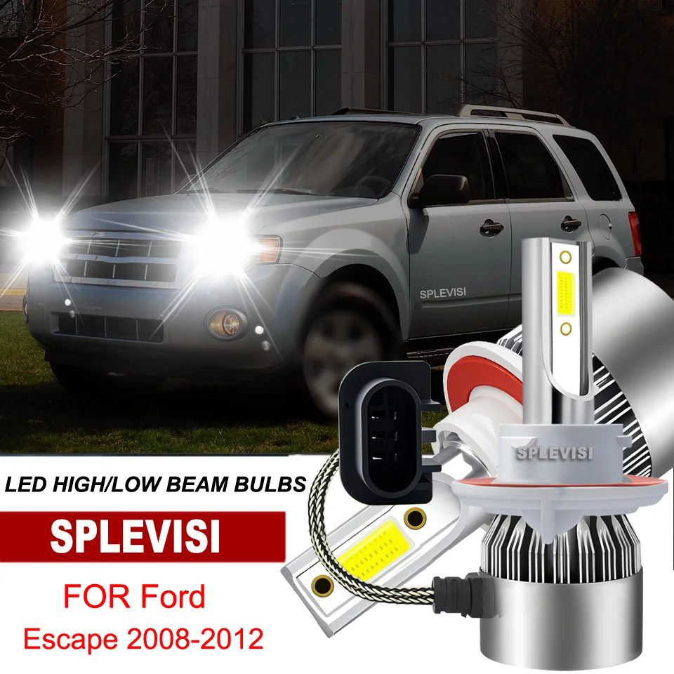H13/9008 LED Bulbs High Low Beam Low Power Usage Kit For Ford Escape 2008-2012 2009 2010 2011 Explorer 2006-2010 2007 2008 2009
H13/9008 LED Bulbs High Low Beam Low Power Usage Kit For Ford Escape 2008-2012 2009 2010 2011 Explorer 2006-2010 2007 2008 2009