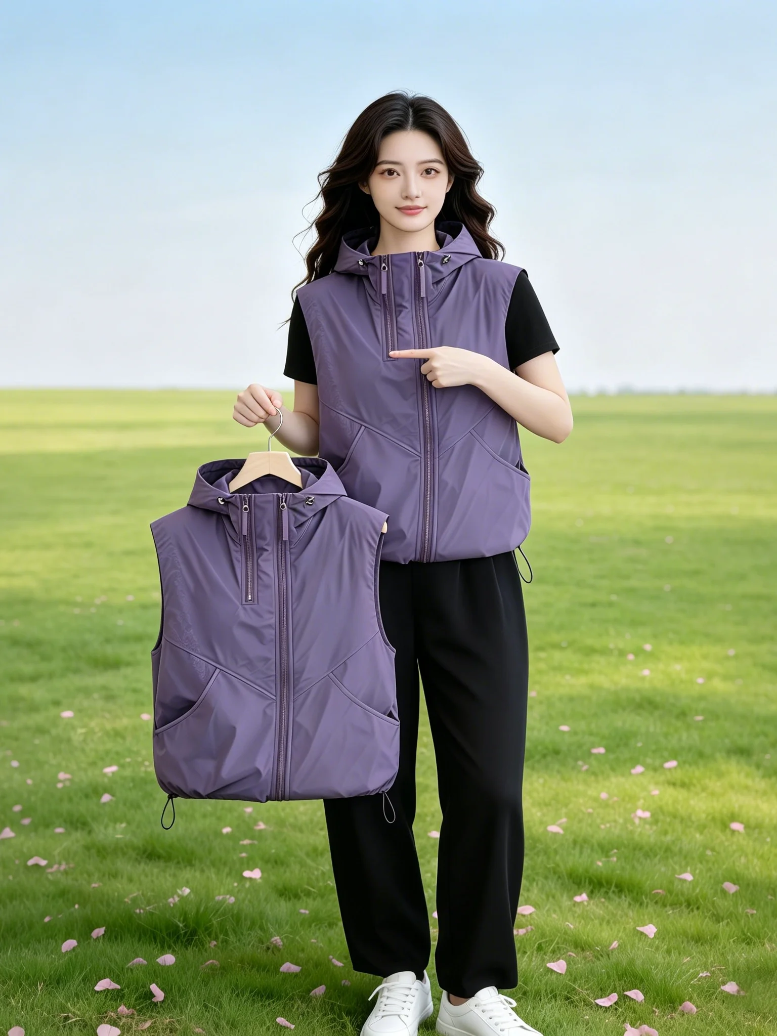 Stylish Layerable Vest Unique Beautiful Casual Sporty Lightweight Summer New Women's Fashion Anti-Aging Versatile Short Outer...
Stylish Layerable Vest Unique Beautiful Casual Sporty Lightweight Summer New Women's Fashion Anti-Aging Versatile Short Outer...