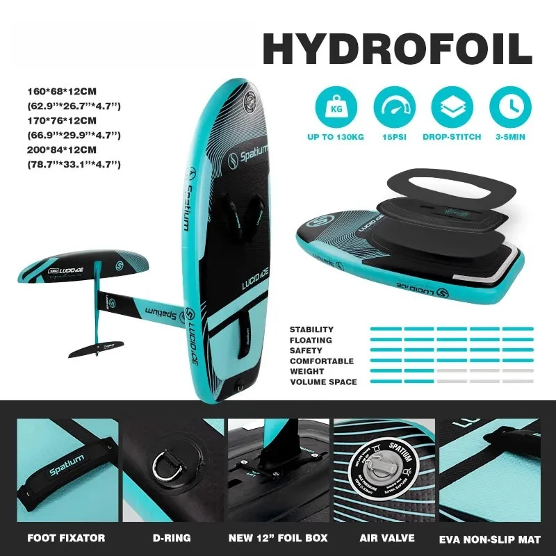 Favorite 2025 Wholesale Customized Carbon Foil Surfboard Inflatable Kite Hydrofoil Wing Foil Boards Set for Sale
Favorite 2025 Wholesale Customized Carbon Foil Surfboard Inflatable Kite Hydrofoil Wing Foil Boards Set for Sale