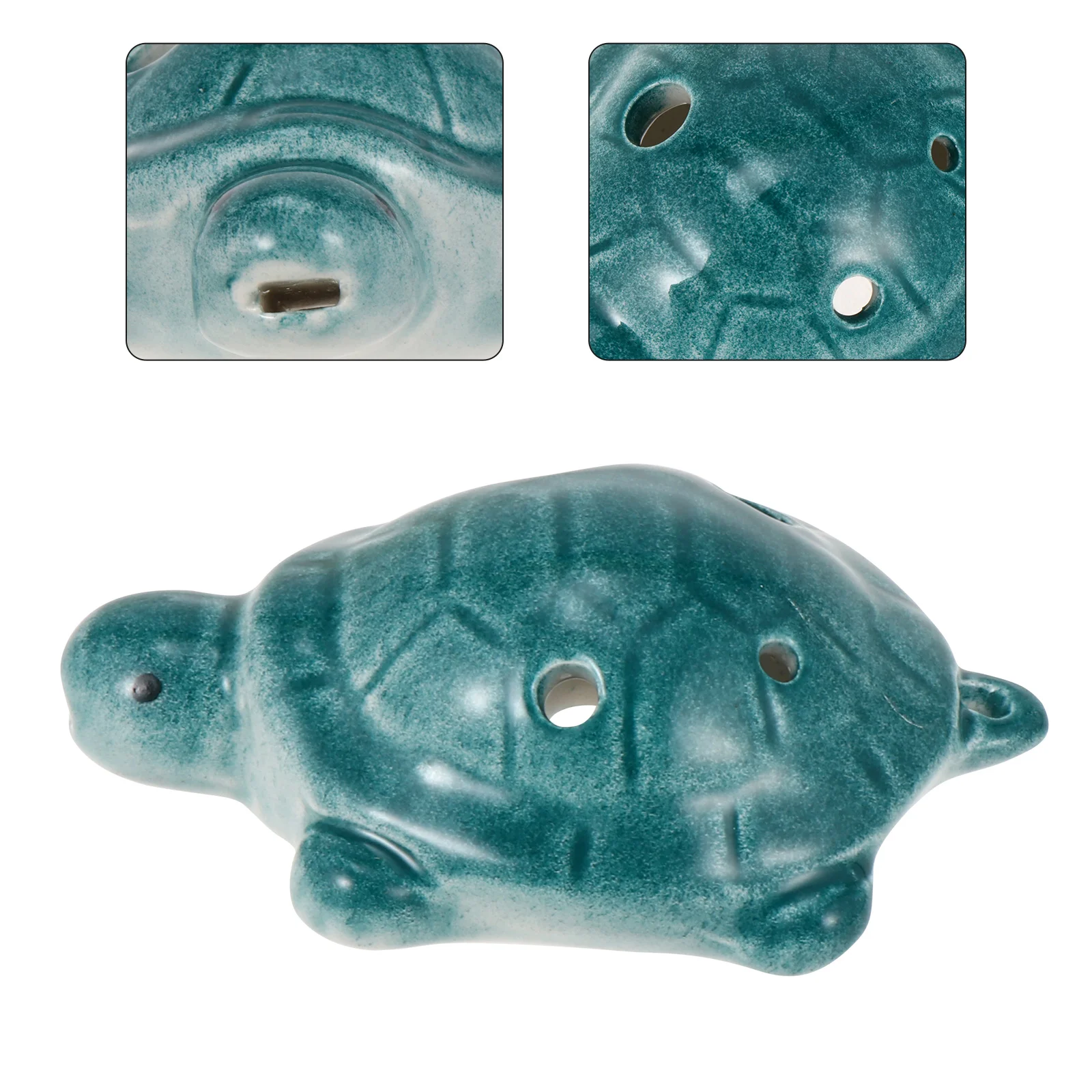 Pottery Ocarina 6 Hole Toy Instrument Musical Kids Flute White Porcelain Child Turtle Gifts
Pottery Ocarina 6 Hole Toy Instrument Musical Kids Flute White Porcelain Child Turtle Gifts