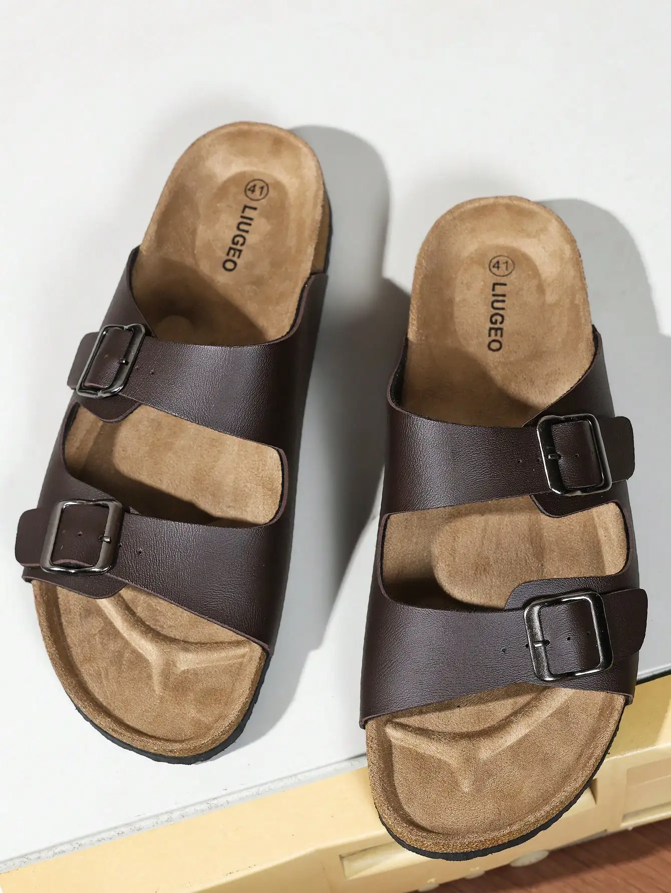 Soft Cork Bottom Slip On Slide Sandals Unisex Comfort Open Toe Mule Slippers Lightweight Summer Footwear For Beach Walking Outdoor Daily Casual Couple Holiday Travel Matching Outfit Accessories
Soft Cork Bottom Slip On Slide Sandals Unisex Comfort Open Toe Mule Slippers Lightweight Summer Footwear For Beach Walking Outdoor Daily Casual Couple Holiday Travel Matching Outfit Accessories