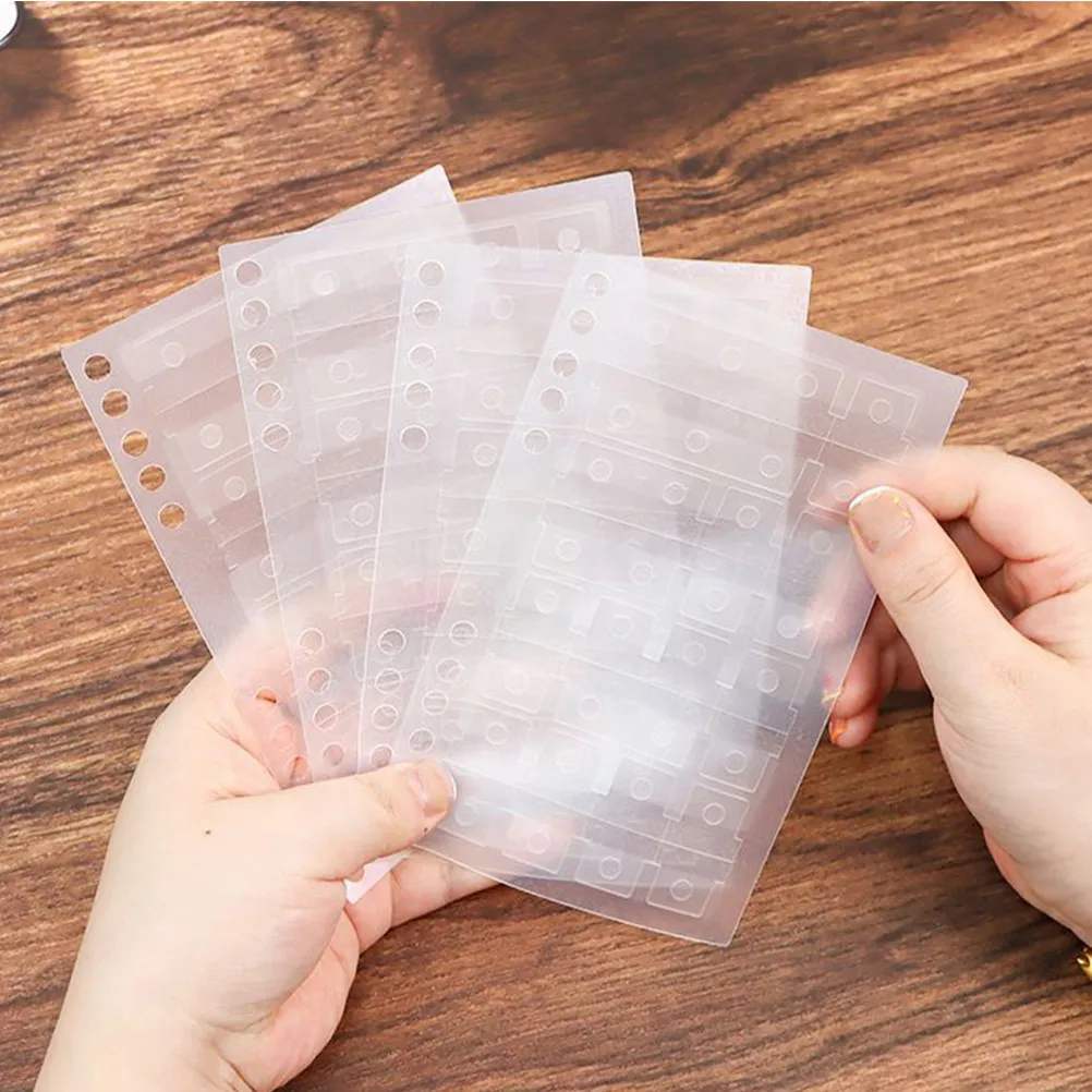 10 Sheets Transparent PVC Sticky Index Tabs for A5 A6 Notebooks 1Hole 2Hole 3Hole Binders Page Flags Bookmark Sticky Tabs School
10 Sheets Transparent PVC Sticky Index Tabs for A5 A6 Notebooks 1Hole 2Hole 3Hole Binders Page Flags Bookmark Sticky Tabs School
