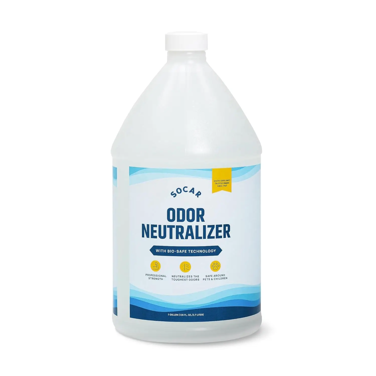 SOCAR - Odor Neutralizer 128oz Liquid REFILL - Odor Eliminator for Home, Office, Gym, Car. Eliminates
SOCAR - Odor Neutralizer 128oz Liquid REFILL - Odor Eliminator for Home, Office, Gym, Car. Eliminates